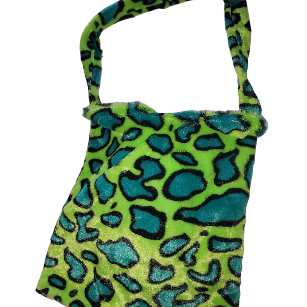 Furry y2k shoulder bag